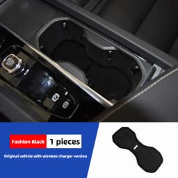 For Volvo XC60 Water Cup Mat S90 XC90 S60 V60 V90CC XC40 Door Slot Mat Water Cup Anti-Skid Mat Interior Modification Products