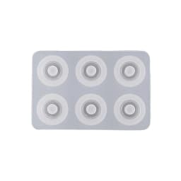 DIY Resin Bead Molds for Jewelry Silicone Molds with Hole Cabochon Gem Jewelry Making Epoxy Resin Molds for Earrings Pendant