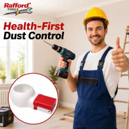 Rafford 1Pc Drill Dust Collector Box Wall Drilling Sawdust Catcher Removable Dust Cup for Clean Home DIY Renovation