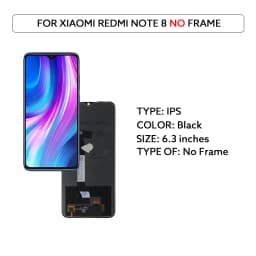 For Xiaomi Redmi Note 8 LCD Display Touch Screen Digitizer Assembly M1908C3JH M1908C3JG M1908C3JI For Redmi Note8 Display Parts