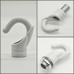 6pcs/lot Load-bearing Hook Opening Hook Lamp Accessories Hook Dining Crane Bar Pendant Lamp M10 Lamp DIY Accessories