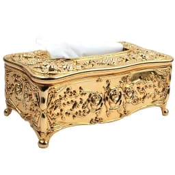 Luxury Continental Acrylic Tissue Box Kitchen Tissue Storage Box Handkerchief Toilet Tissue Holder Home Storage Supplies