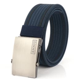 Nylon Tactical Belt For Men Metal Buckle Adjustable Belts Male Training Combat Elastic Canvas Waistband High Quality