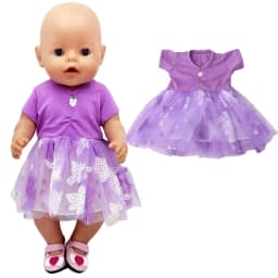 Doll Clothes for 43cm Baby New Born Doll Coat Unicorn Hoodie 17 Inch 18 Inch Baby Bona Doll Dress Christmas Toys Clothes