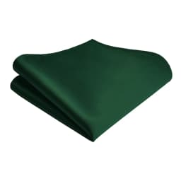 Ricnais Classic Silk Waterproof Handkerchiefs Solid 25cm*25cm Hanky Green Red Gold Pocket Square For Man Wedding Business Party