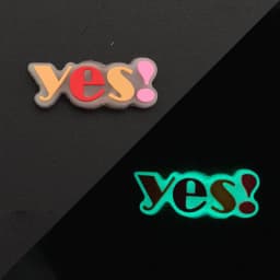 1PCS Luminous Shoe Charms Set for Clog Sandals Decoration DIY Shoe Charm Pins for Men Women Kids Letters Rainbow Food