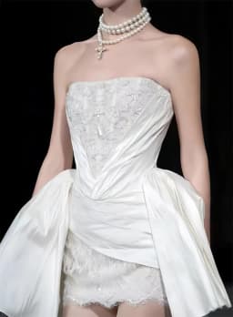 Kyoto Customized White Strapless Wedding Dresses Elegant Sleeveless Lace vestidos de noiva 2025 A-Line Mini Evening Dresses