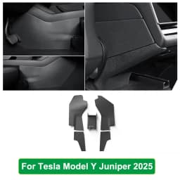 for Tesla Model Y Juniper 2025 2026 Launch Anti-dirt Protective Pad Central Control Side Rear Console Underboard Anti Kick TPE