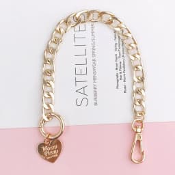 20cm Bag Chain Accessory Gold Shoulder Bag Extension Chain Metal Bag Chain Strap Crossbody Bag Parts Belt Chain Bags Gold Black