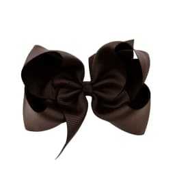 BABY BOWS 1Pcs 6inch Solid Colors Grosgrain Ribbon Hair Clips for Girls Large Hairpins Boutique Barrettes Kids Hair Accessories
