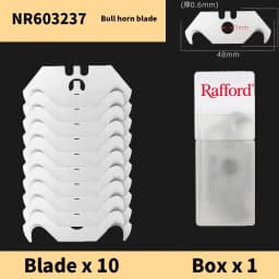 Radford Cuchillas De Utilidad SK2 Con Gancho - Acero De Arte, Cuchillo Bocina Seguridad Con Caja De Almacenamiento Para Cortar