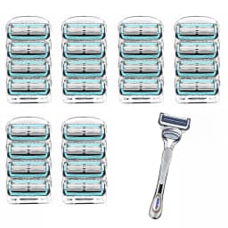 Gillette Skin Guard Razor Heads for Sensitive Skin Lubrication Protection Skin Replaceable Blades Multiple Sets To Choose
