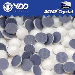 VDD Multi-color ACME+Series Top Quality Glass Hot-Fix Rhinestones Crystal AB Flatback Glitter Strass Stones For Fabric Garment
