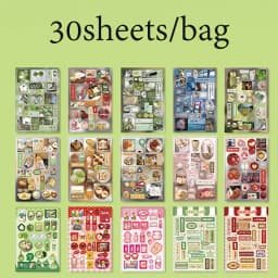 Mr Paper 60pcs Millenium Dream Book Series Sticker Book INS Style for Handbook Collage Notebook Office Stationery Back-to-School