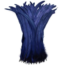 20/100Pcs 25-30CM DIY Rooster Feather Crafts Sewing Clothing Decor Plume Home Party Women's Feather Headwear Wedding Accessories