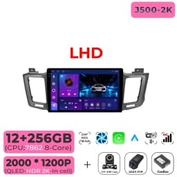 Android 16 Carplay For Toyota RAV4 RAV 4 Xa40 2012 2013 2014 2015 2016 -2019 Car Radio Multimedia Video Player Stereo Navigation