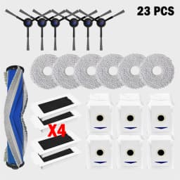For ECOVACS T30 PRO OMNI / T30 OMNI Robot Vacuum Cleaner Accessories Main Side Brush Mop Cloth Hepa Filter Dust Bag Spare Parts