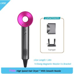 High-Speed Hair Dryer High-Power Negative Ion Hairdryers For Home Hair Salons Hair Care Hot/Cold Air Blow Dryer Free Shipping