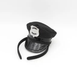 Mini Police Officer Sailor Navy Airman Pilot Hat for Pet Cat Dog Headdress