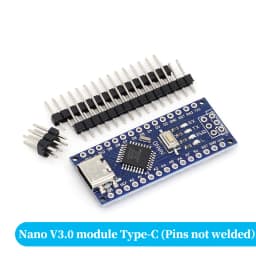 Mini / Type-C / Micro USB Nano 3.0 With the bootloader compatible Nano controller for arduino CH340 USB driver 16Mhz ATMEGA328P