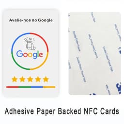 High Quality NFC Google Reviews NFC Card in German Dutch French Spanish English Polish Writing