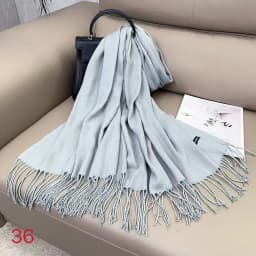 Luxury Solid Winter Scarf Women Pashmina Shawls Soft Scarves Wraps Cashmere Feel Blanket Warm Stoles for Lady Outdoor Bufanda