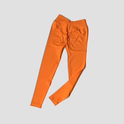WAREBALL Women's Pants Back V-Waist Buttocks Lifting Push Up Butt Pants High Waist Sports Fitness Pants Sports Gym Leggings