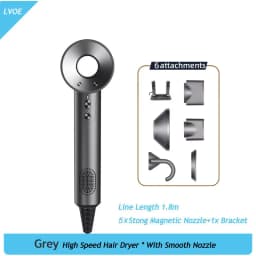 High-Speed Hair Dryer High-Power Negative Ion Hairdryers For Home Hair Salons Hair Care Hot/Cold Air Blow Dryer Free Shipping