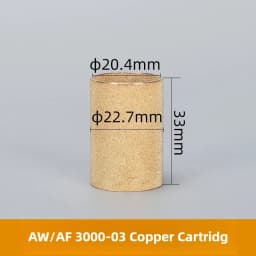 HEBAI AFR BF BFR GFR AW AF 2000 3000 4000 5000 Pneumatic Air Filter Element Copper Cartridge Fiber Filter Element Air Treatment