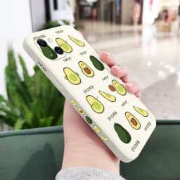 Avocado Family Phone Case For iPhone 17 Air 16 16E 15 14 13 12 11 Pro Max Mini X XR XS MAX 7 Plus 6 6S Plus Cover