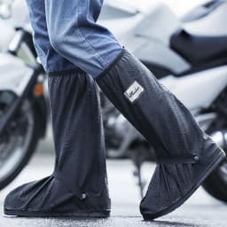 Waterproof Reusable Motorcycle Cycling Shoe Covers for Rain Boots Overshoes Outdoor Tourist Anti-slip Shoes Protector Cover
