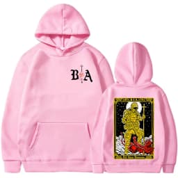 Demons Skeleton Brothers in Arms Double Sided Printed Hoodies Men's Clothing Fashion Sweatshirt Oversized Long Sleeve Pullovers