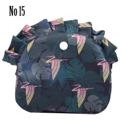 Tanqu New Colorful Twill Fabric Waterproof Lining for O Bag Moon Light Obag Pocket Lining Waterproof Organizer for Moon Baby