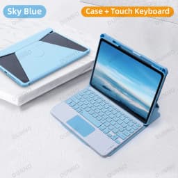 Magnetic Keyboard Case For iPad Pro 11 Air 4/5 10.9 10th 10.5 10.2 9/8/7th Generation Transparent Cover With Keyboard Mouse