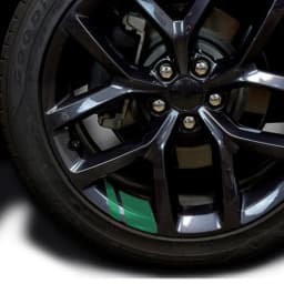 6Pcs Reflective Car Wheel Rim Vinyl Stickers Hash Mark Stripe Racing Wheel Hub Decals for Size 18" - 21" decorative sticker
