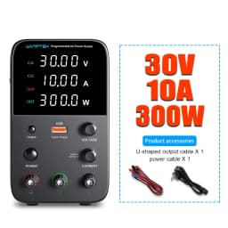 Wanptek 30V 5A 10A DC Power Supply Adjustable Digit Display Laboratory Power Supplies Voltage Regulator 60V 5A 120V 3A Repair