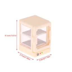 1:12 Dollhouse Miniature Beverage Shop Workbench Simulation Blender Coffee Grinder Toaster Oven Ice Cream Machine Model DIY Toys