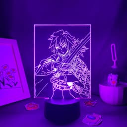 Anime Demon Slayer Figure 3D LED Neon Nightlights Birthday Gift for Friends Otaku Bedroom Decor Manga Lava Lamp Kimetsu No Yaiba