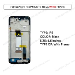 For Xiaomi Redmi Note 10 5G LCD Display Touch Screen Digitizer Assembly M2103K19G M2103K19C LCD Screen Replacement Repair Parts