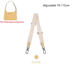 Canvas Shoulder Strap For Longchamp Hobo Replacement Black Grey Wide Crossbody Strap For Woman Handbag Removable Bag Accessories