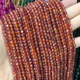 2 3 4MM Faceted Cubic Zirconia Rhinestone Multicolor Zircon Rondelle Spacer Loose Beads For Jewelry Making DIY Bracelet Necklace