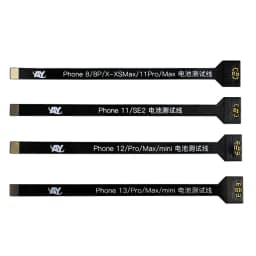 AY Battery Extension Test Flex For Phones 8G 8PLUS X XS XSMAX 11 11Pro 11Promax 12 13 Pro Max 12Mini 13mini Test Connecting Line