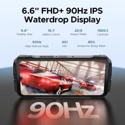 Global version DOOGEE Spunk Pro Rugged Phone 6.6" 90Hz 20GB+512GB Mobile Phone 10800mAh 50MP Camera Smartphones Android 14 NFC