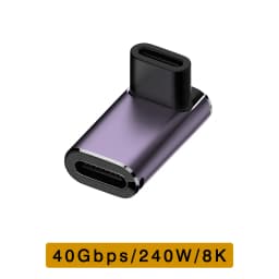 UGOURD USB4 Adapter USB C To USB C Thunderbolt 3/4 40Gbps OTG Extension Cable Adapter Type C Male To Female Converter For Laptop