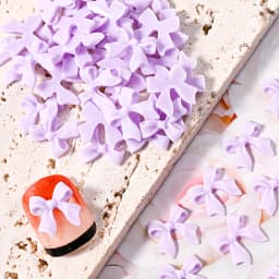 50pcs Gradient Gummy Bear Nail Art Charms Y2K Kawaii Bear Resin Design Nail Rhinestones DIY Cartoon Soft Candy Nail Accessories