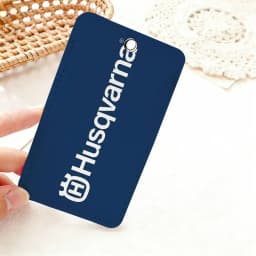 H-Husqvarna Logo Rectangle Keychain Card Holder, Badge Credit Card Holder, Student ID Card Holder, Bus Cards Cover