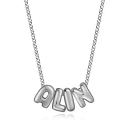 Bubble Letter Necklace Custom 3D Bubble Letters Name Pendant Necklace for Women Balloon Initial Necklaces Personalized Jewelry