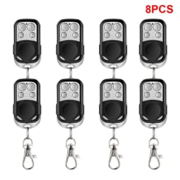Universal 4 Buttons Garage Door Opener Remote Control 433MHZ Clone Fixed Learning Rolling Code Duplicator Garage