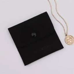 50 Personalized Logo Size Microfiber Jewelry Gift Pouch Velvet Snap Button Rings Earrings Packaging Organizer Wedding Favors Bag