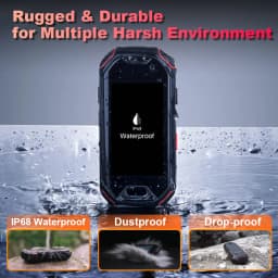 Unihertz ATOM Mini Rugged Smartphone 4GB 64GB Android 9 Octa Core 2.45 inch Unlocked Cellphone 2000mAh NFC